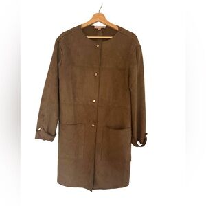 Philosophy Brown Coat Mid-Length